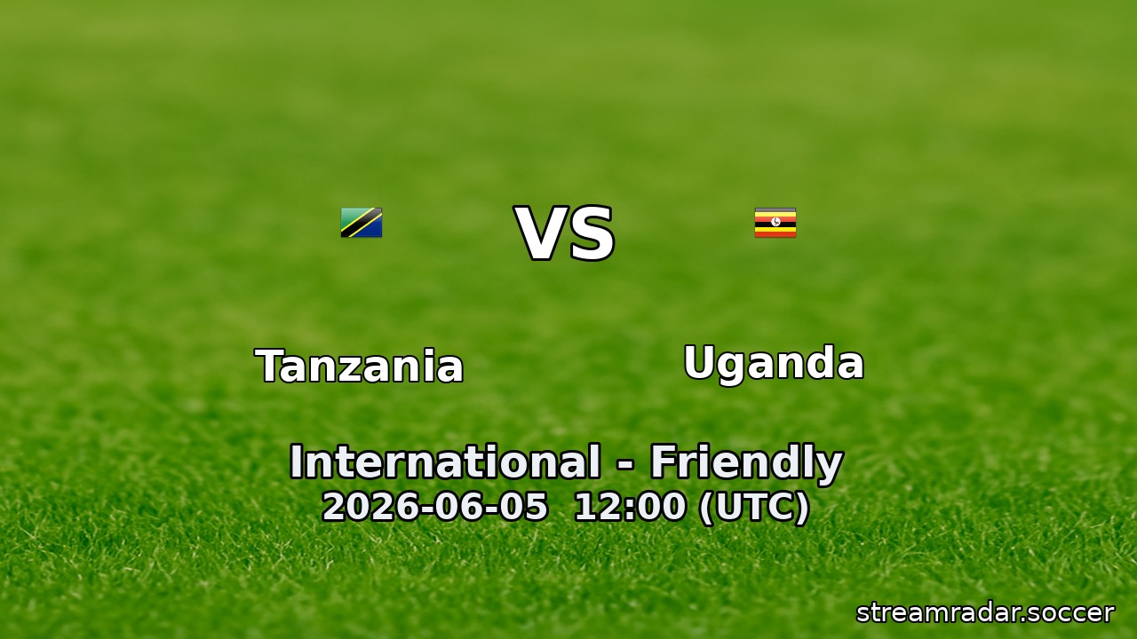 Tanzania vs Uganda