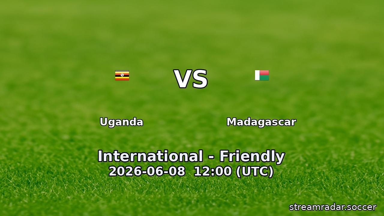 Uganda vs Madagascar
