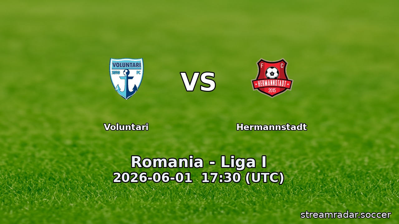 Voluntari vs Hermannstadt