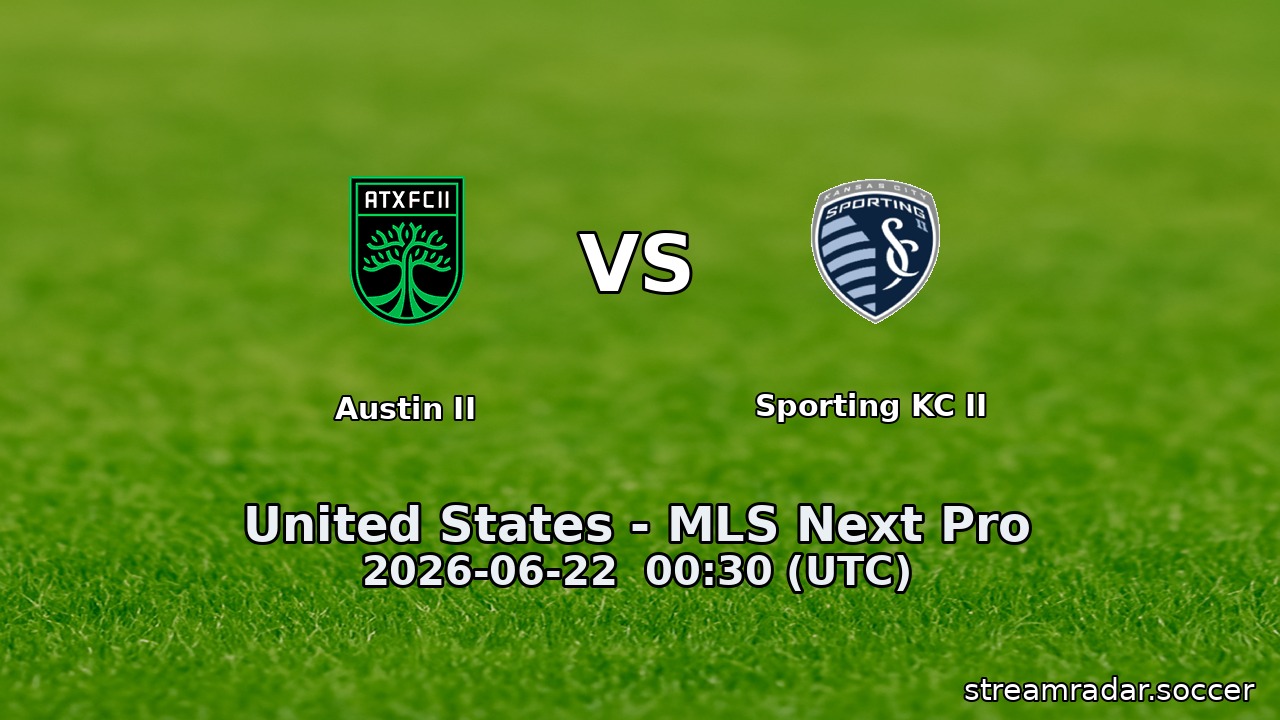 Austin II vs Sporting KC II