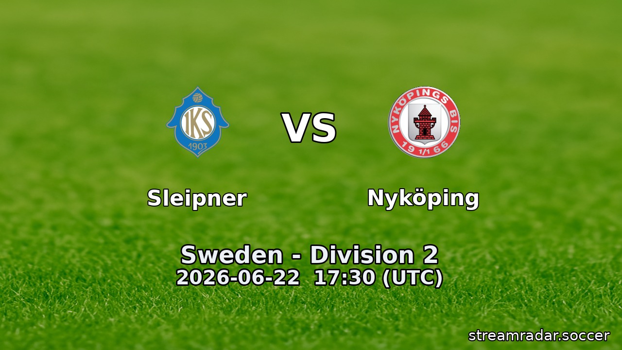 Sleipner vs Nyköping