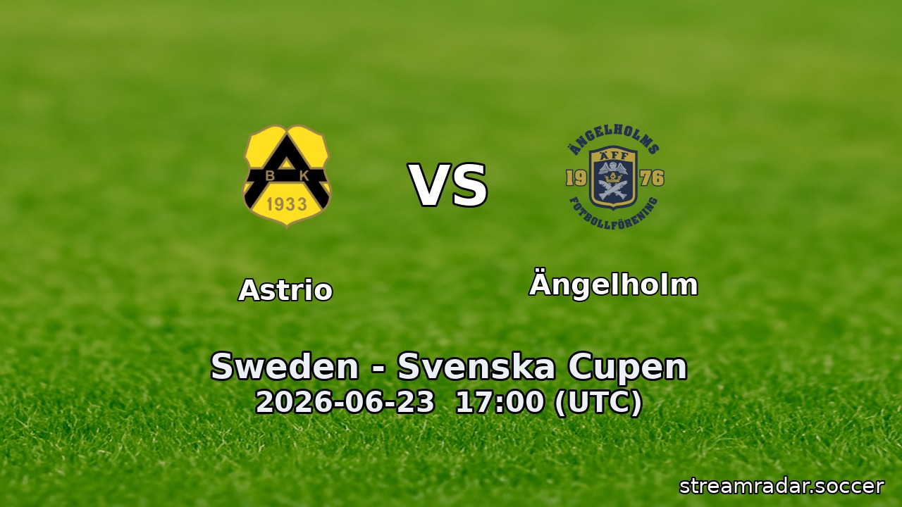 Astrio vs Ängelholm