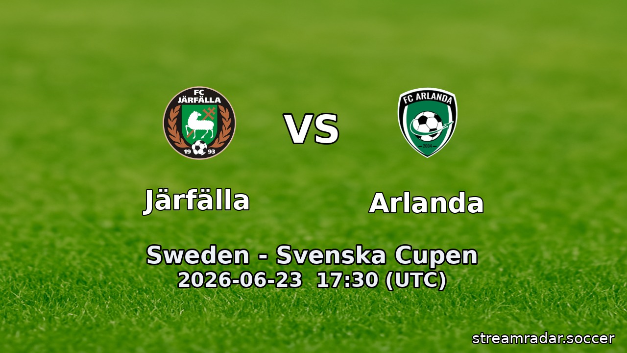 Järfälla vs Arlanda