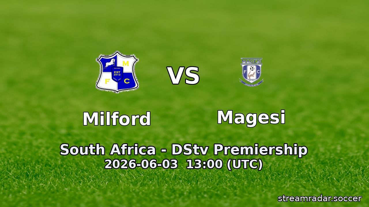 Milford vs Magesi
