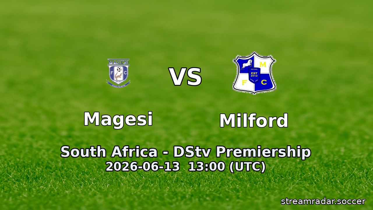 Magesi vs Milford