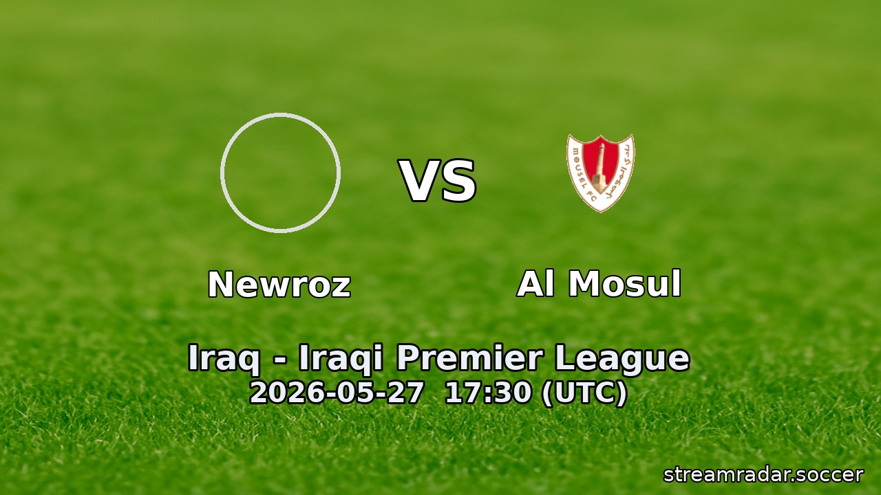 Newroz vs Al Mosul