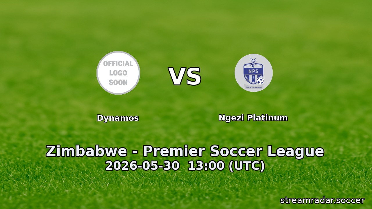Dynamos vs Ngezi Platinum