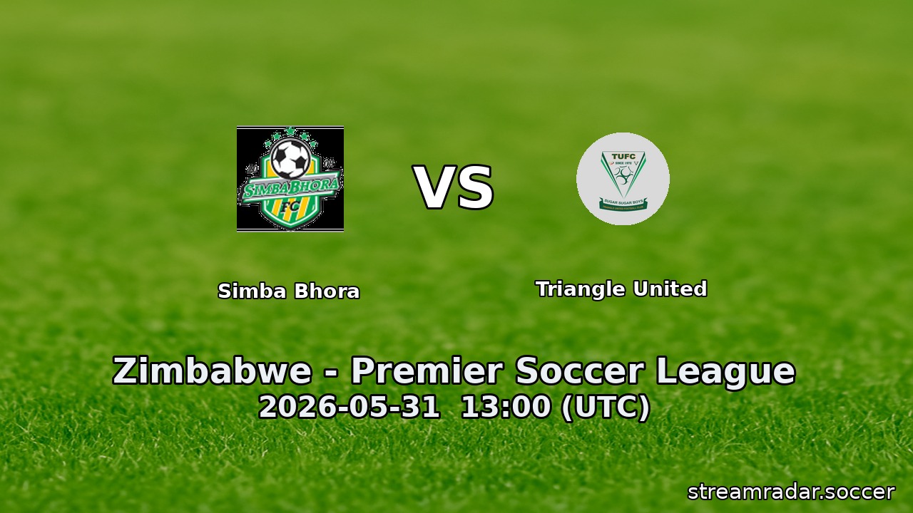 Simba Bhora vs Triangle United