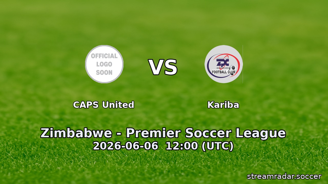 CAPS United vs Kariba