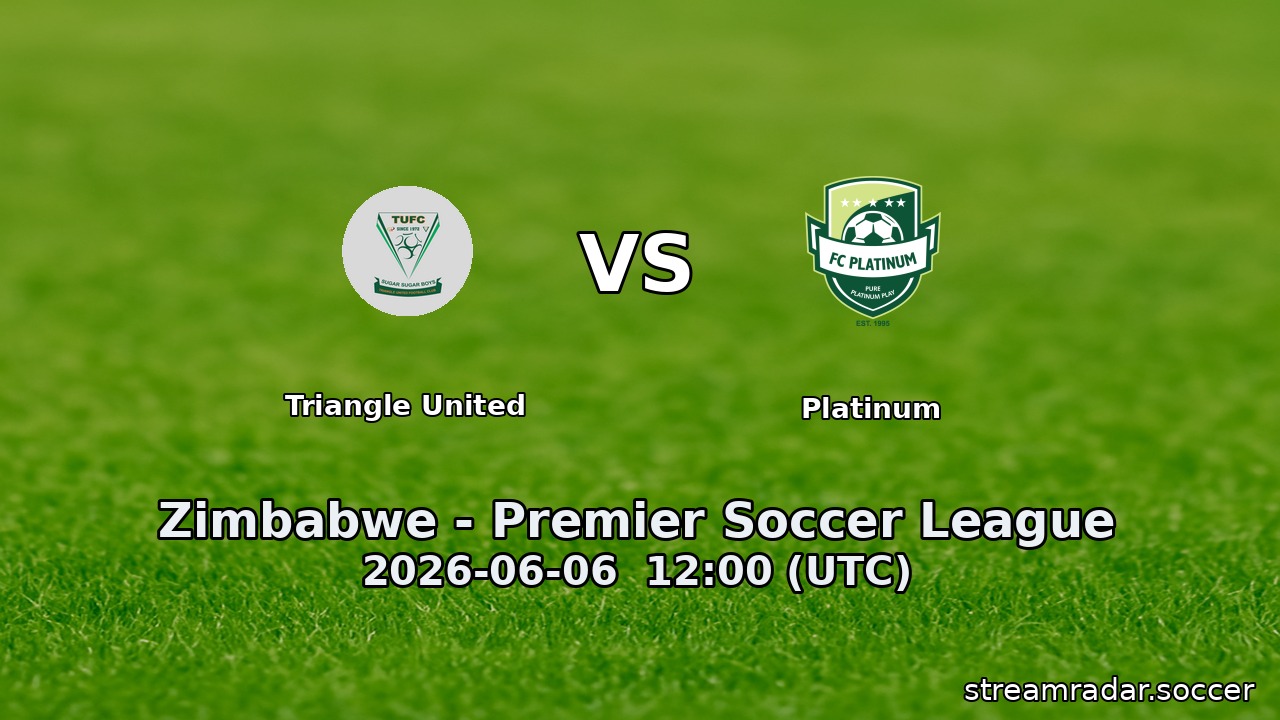 Triangle United vs Platinum