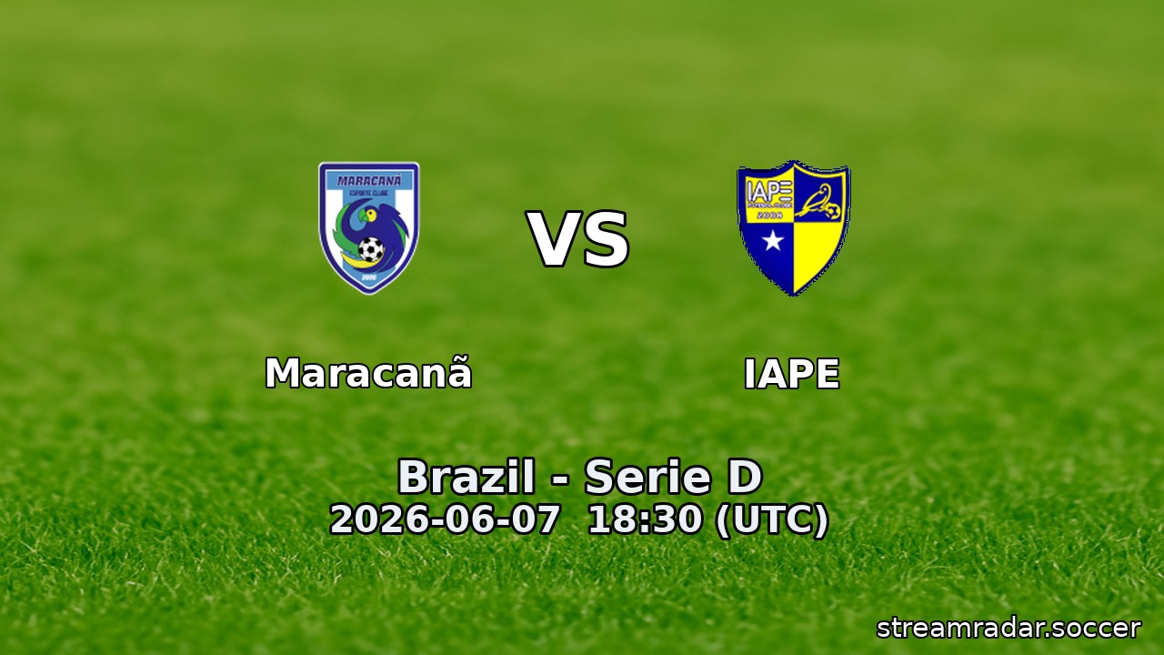 Maracanã vs IAPE