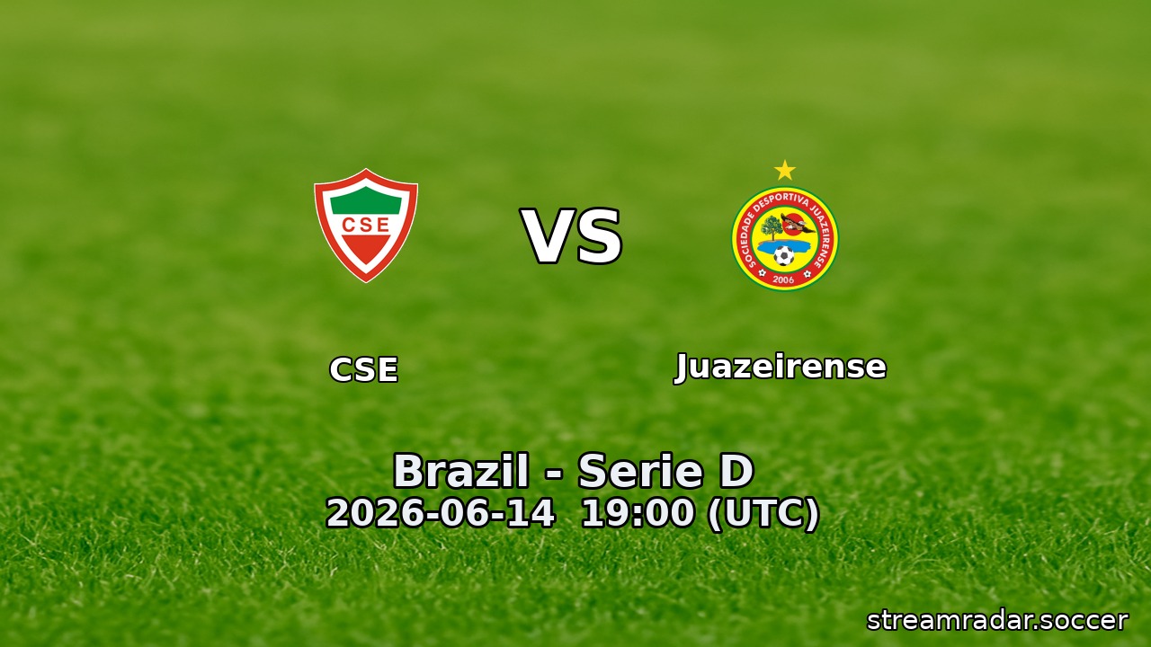 CSE vs Juazeirense