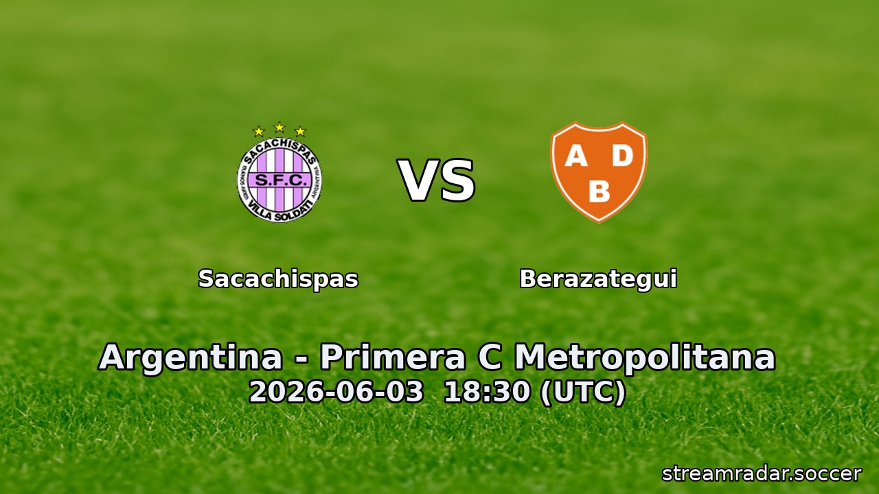 Sacachispas vs Berazategui