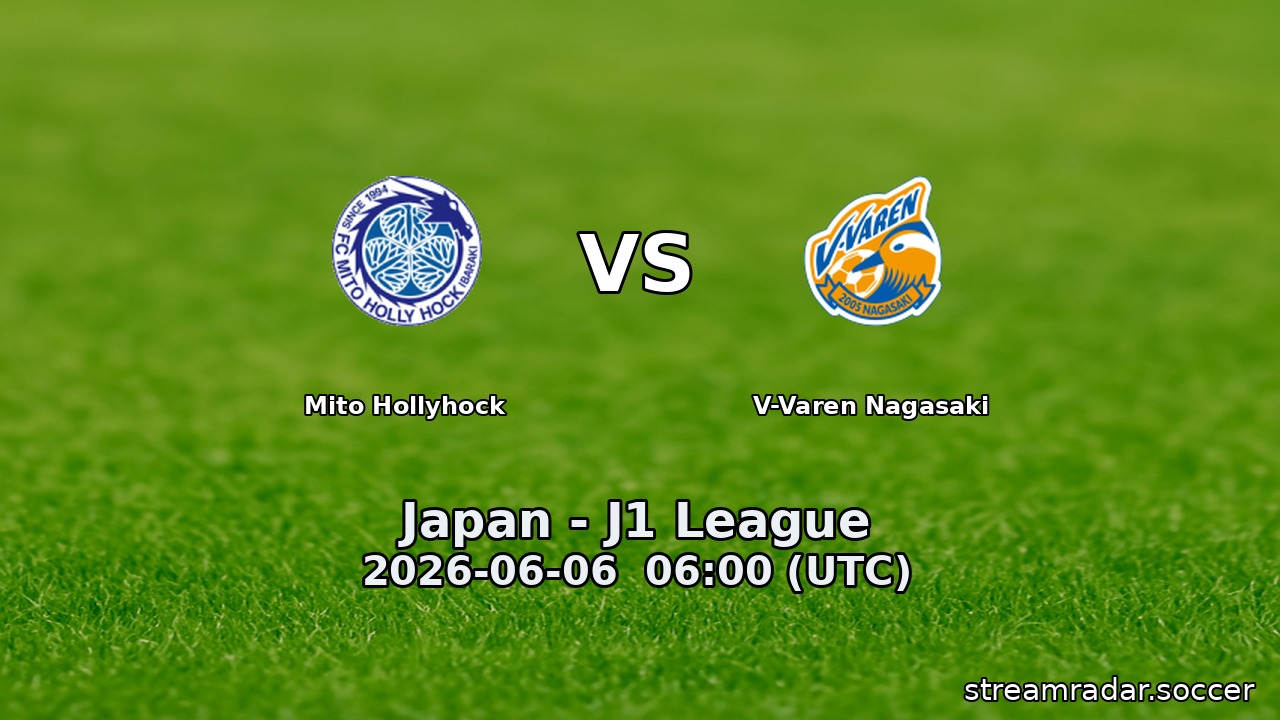 Mito Hollyhock vs V-Varen Nagasaki