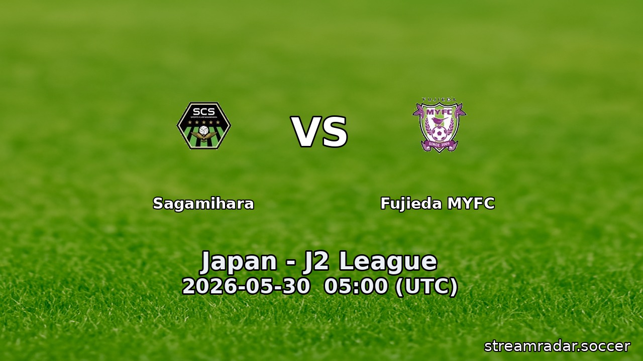 Sagamihara vs Fujieda MYFC