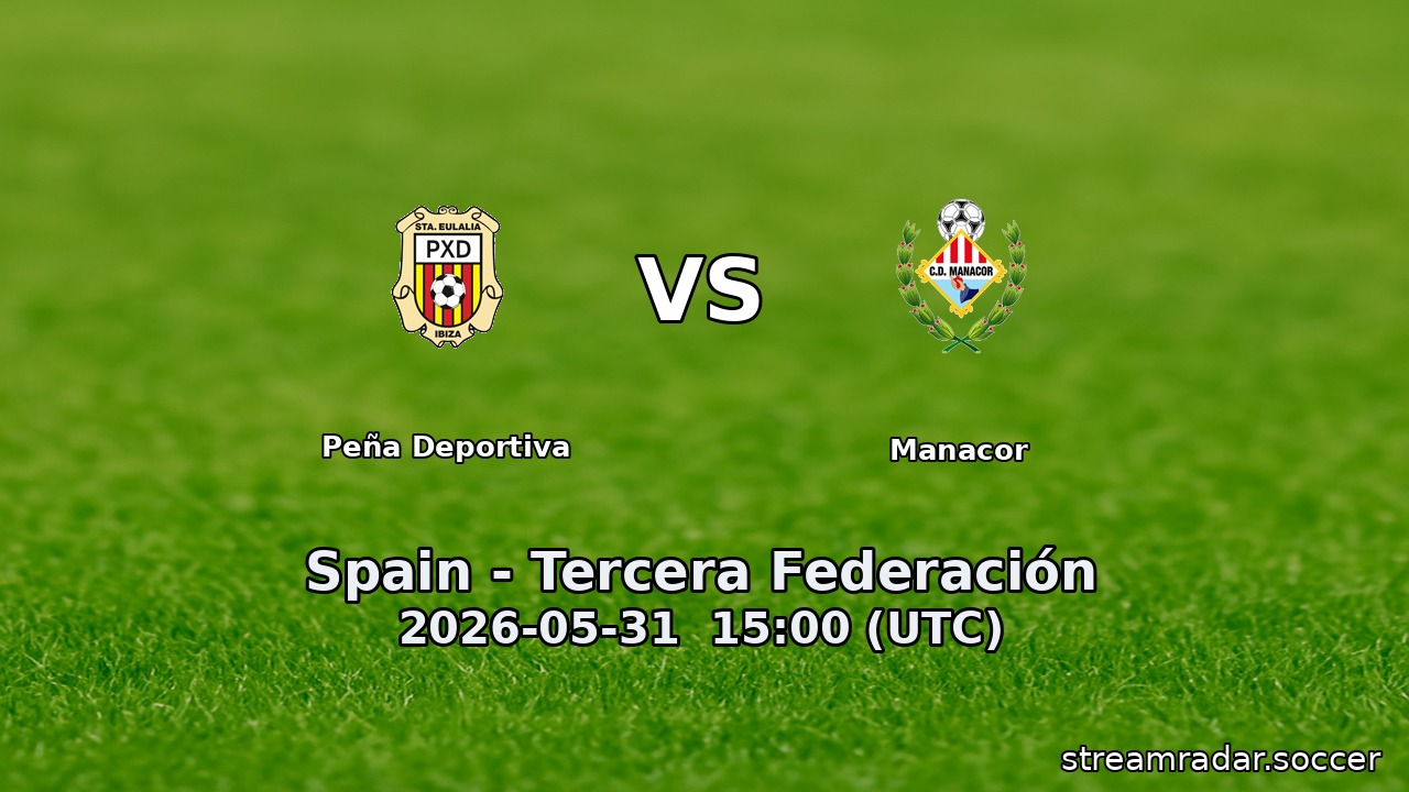 Peña Deportiva vs Manacor