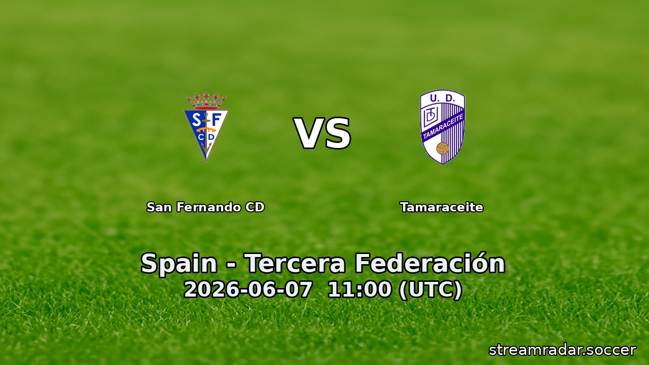San Fernando CD vs Tamaraceite