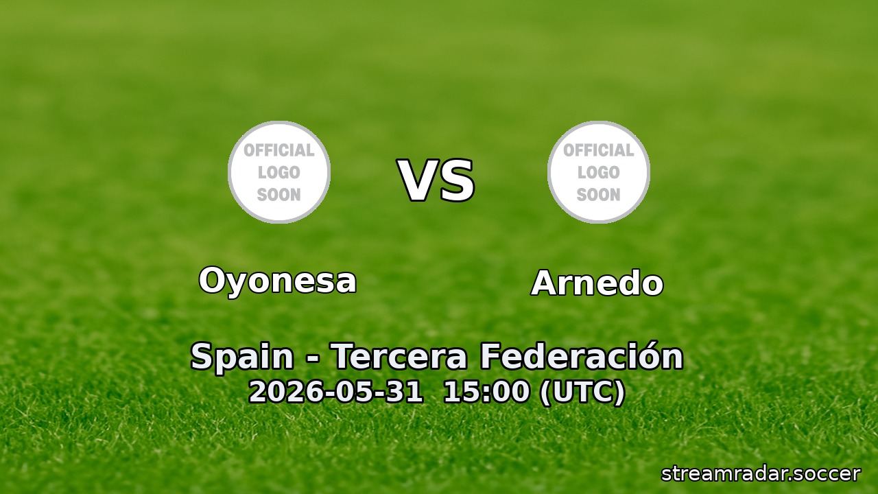 Oyonesa vs Arnedo