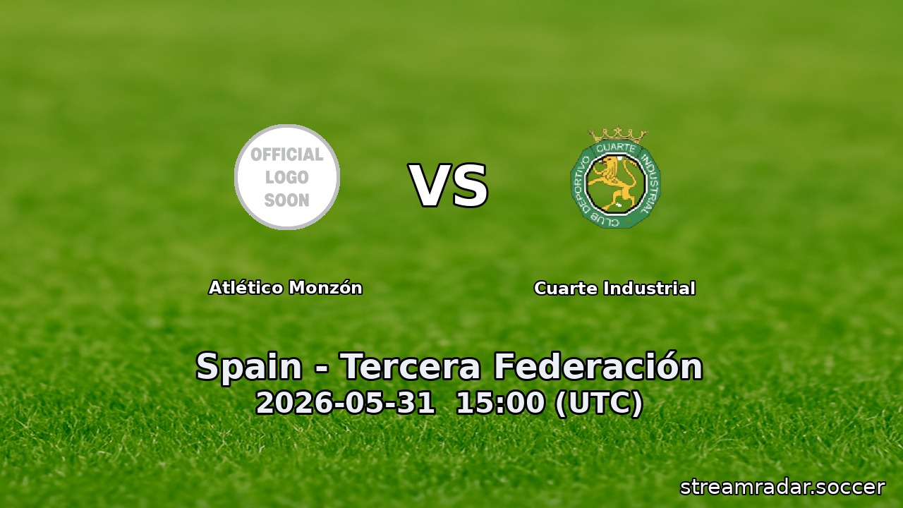 Atlético Monzón vs Cuarte Industrial