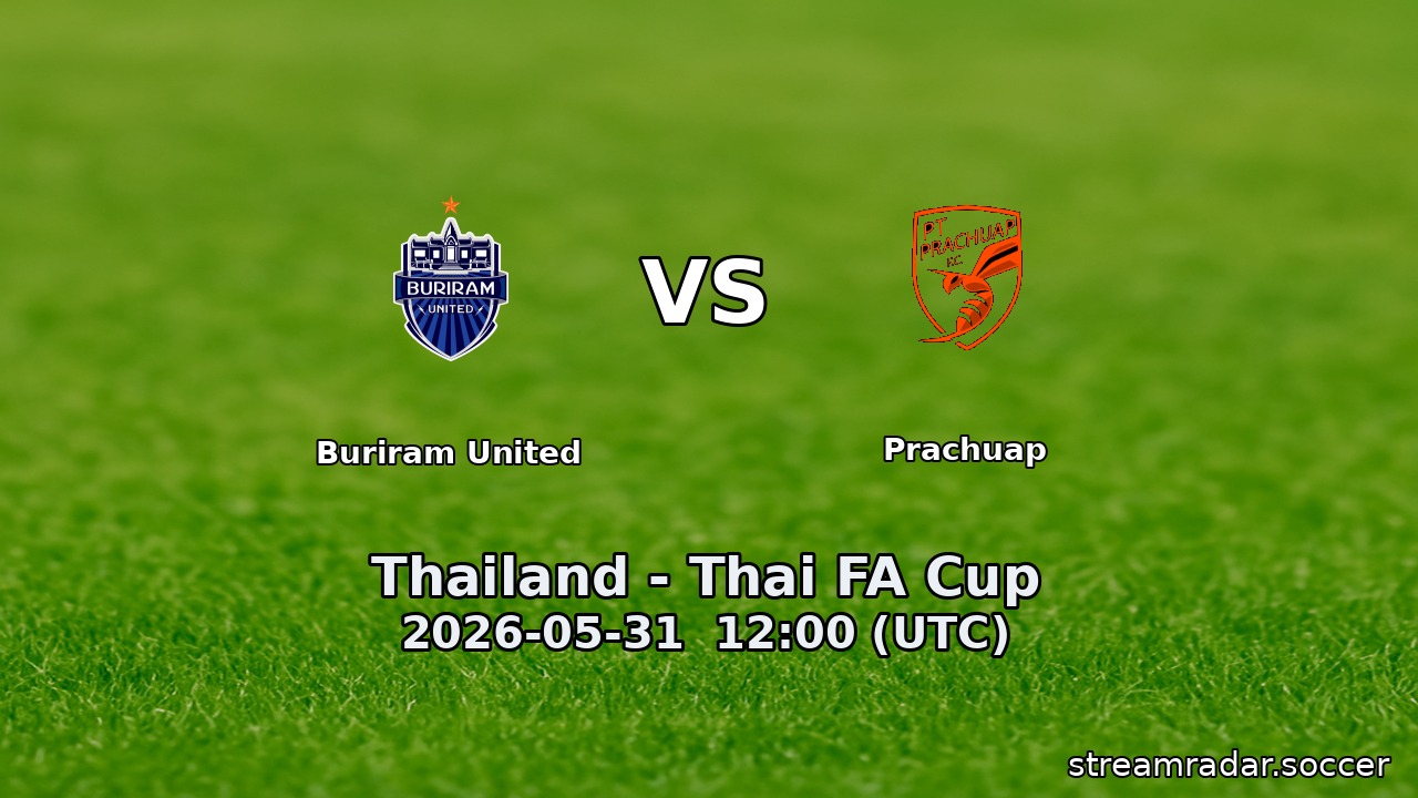 Buriram United vs Prachuap