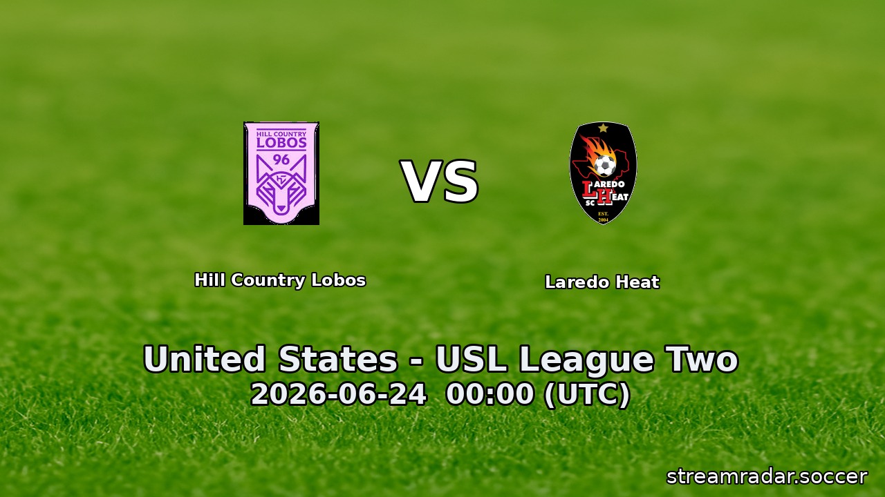 Hill Country Lobos vs Laredo Heat