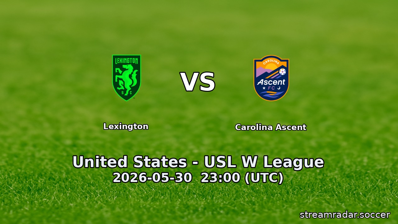 Lexington vs Carolina Ascent