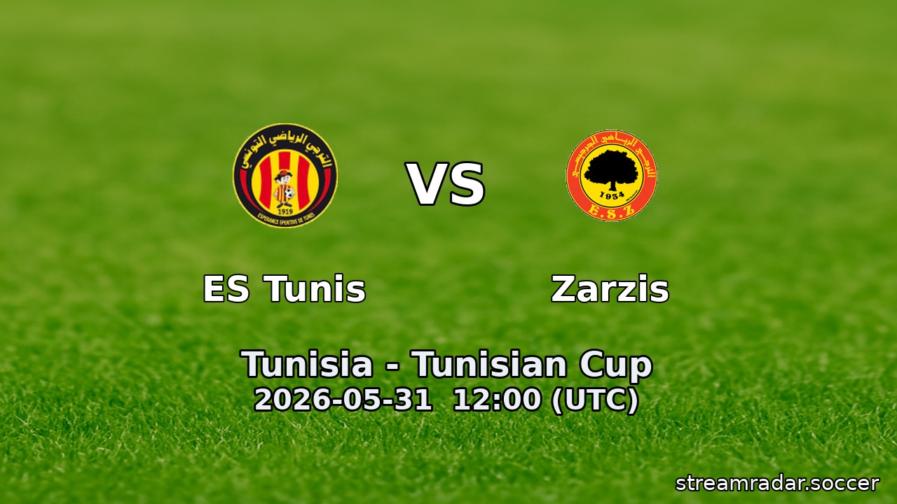 ES Tunis vs Zarzis