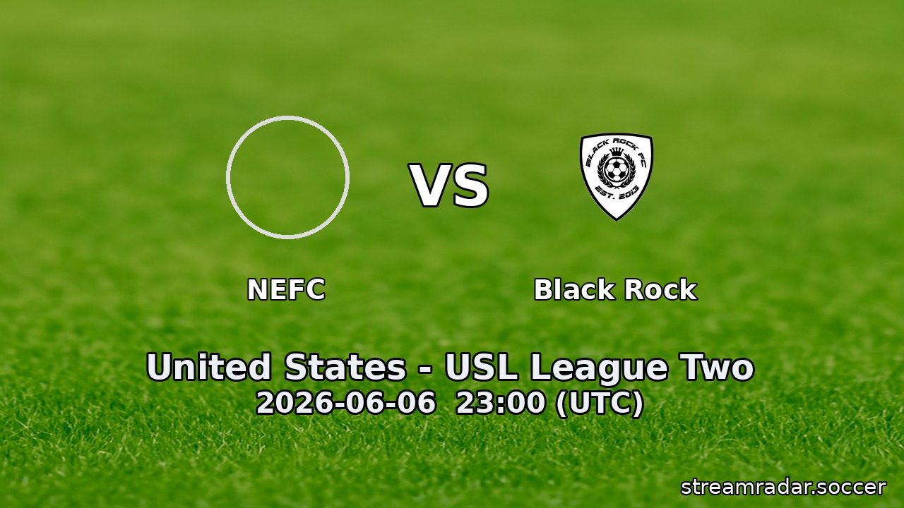 NEFC vs Black Rock