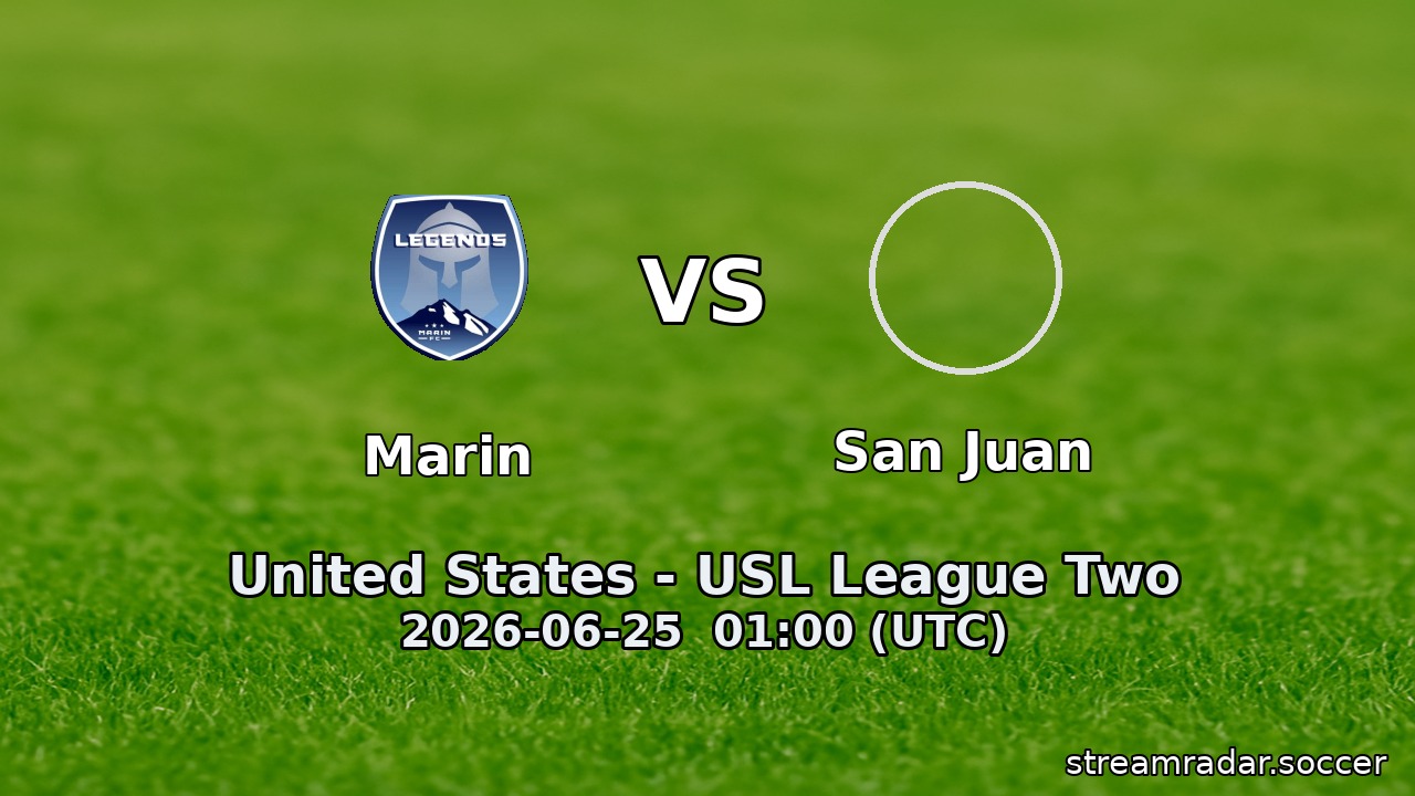 Marin vs San Juan