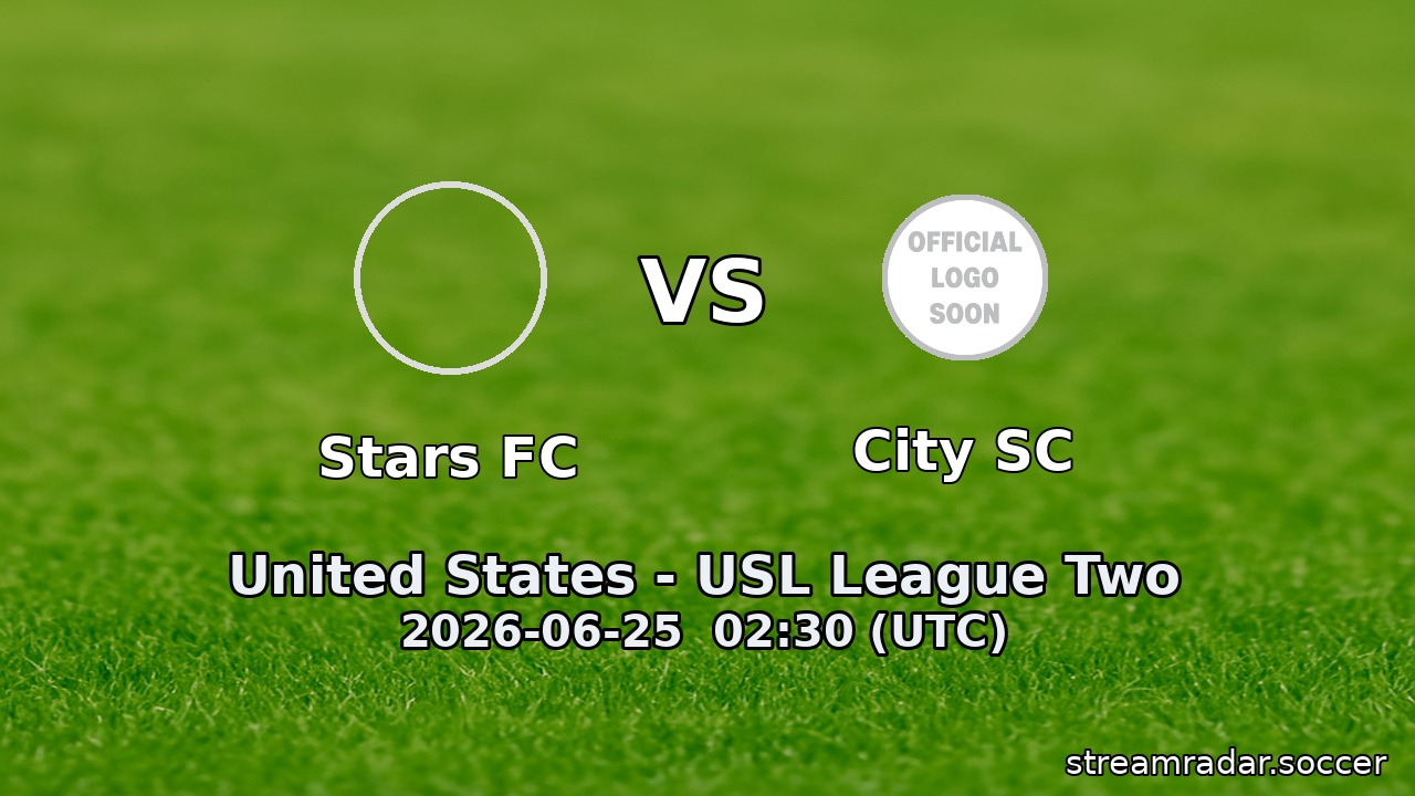 Stars FC vs City SC