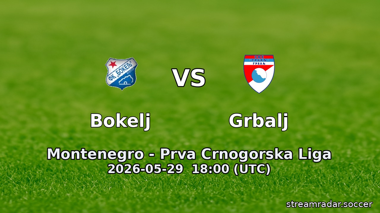 Bokelj vs Grbalj