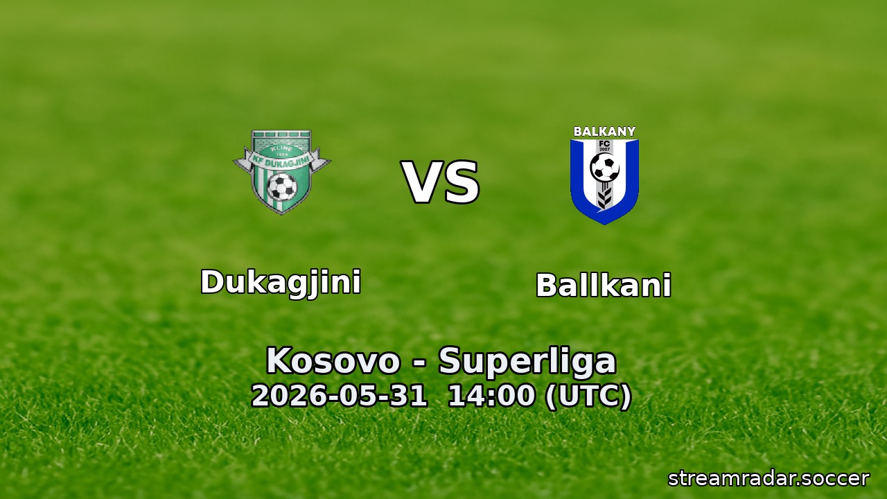 Dukagjini vs Ballkani