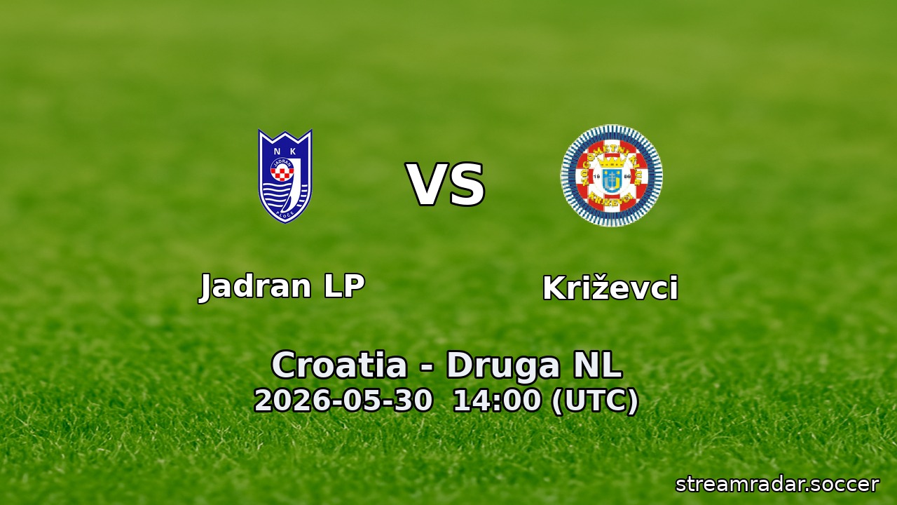 Jadran LP vs Križevci