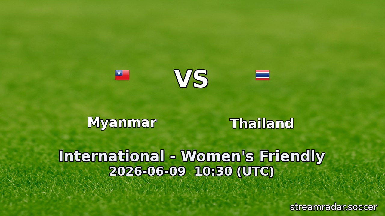 Myanmar vs Thailand