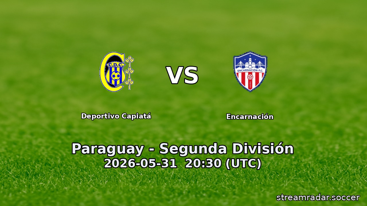 Deportivo Capiatá vs Encarnación