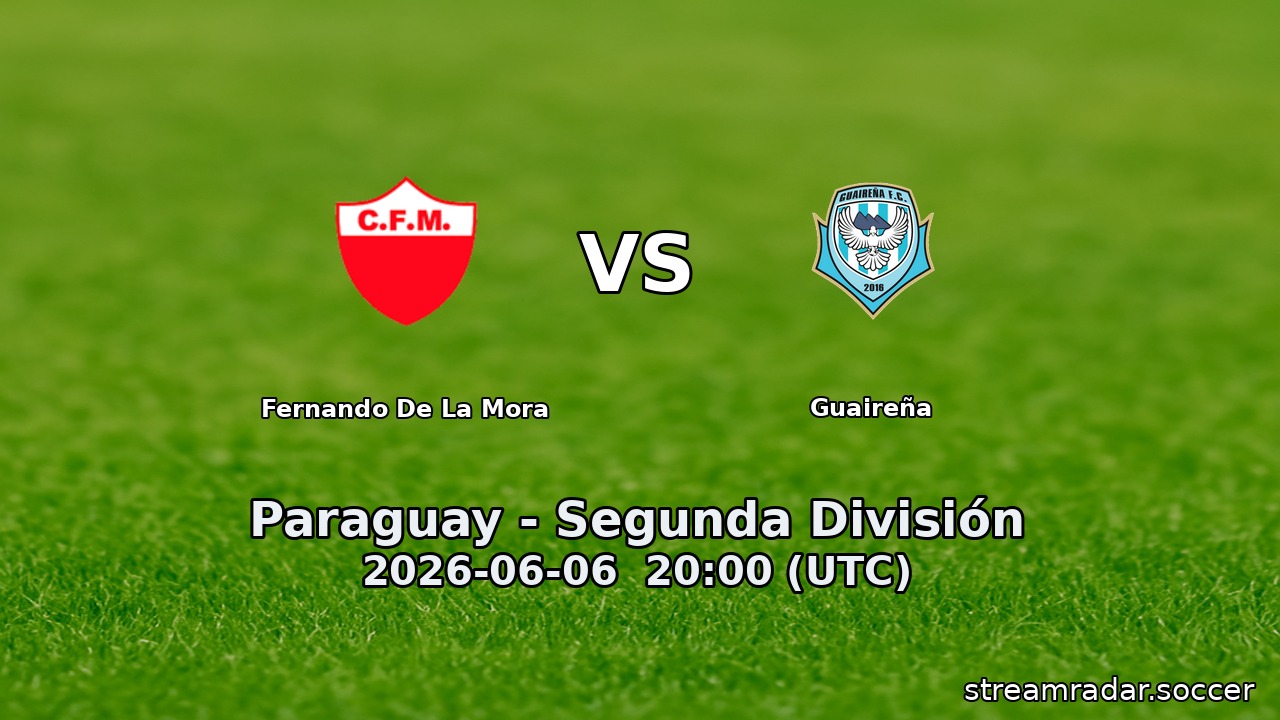 Fernando De La Mora vs Guaireña