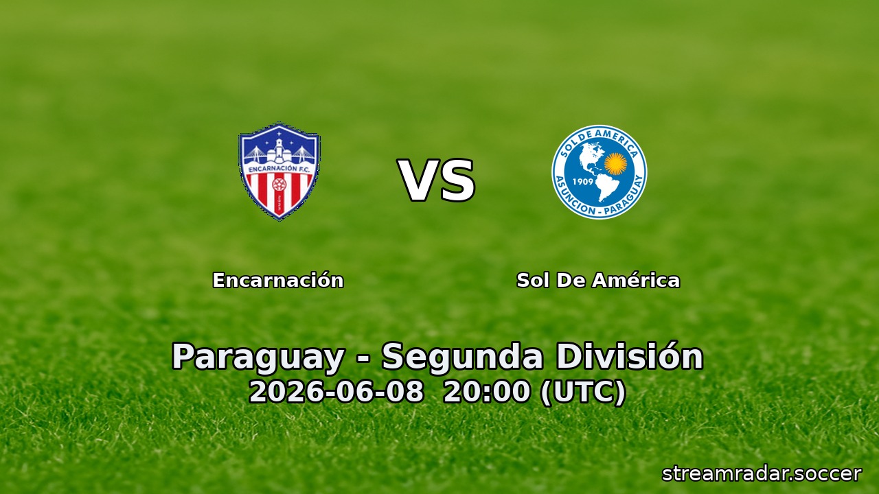 Encarnación vs Sol De América