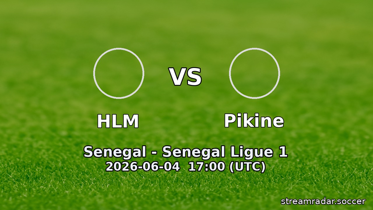 HLM vs Pikine