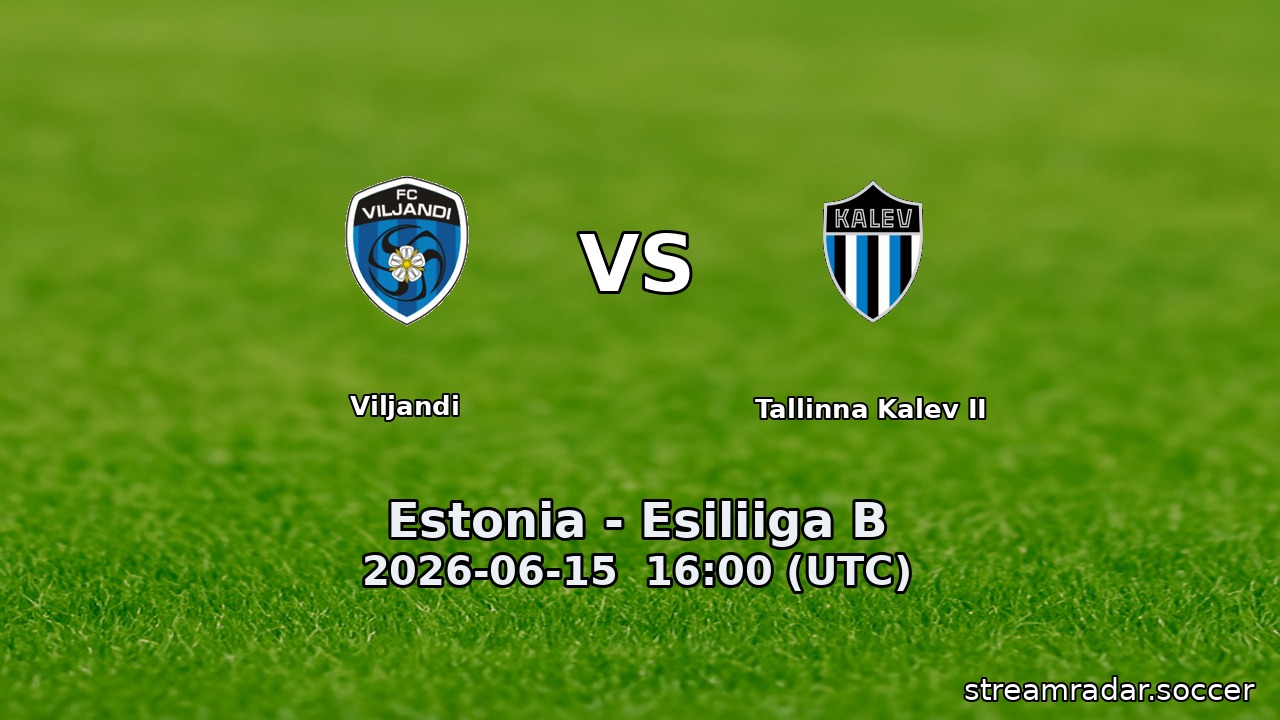 Viljandi vs Tallinna Kalev II