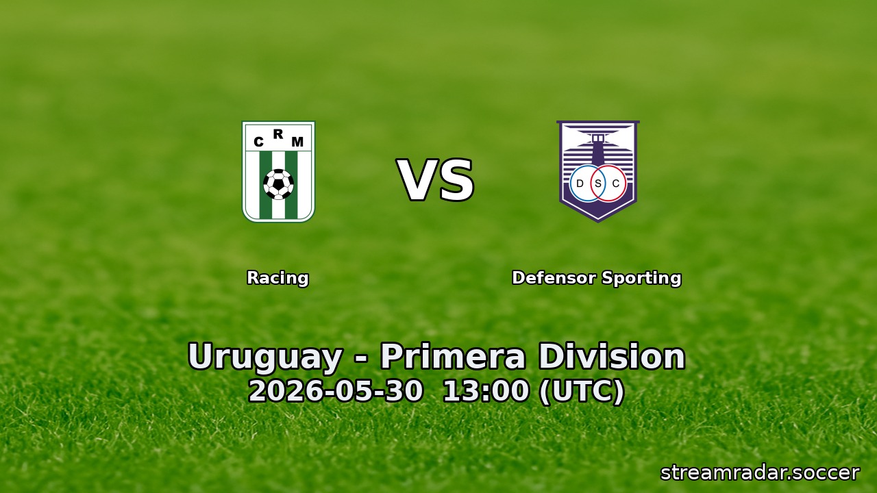 Racing vs Defensor Sporting