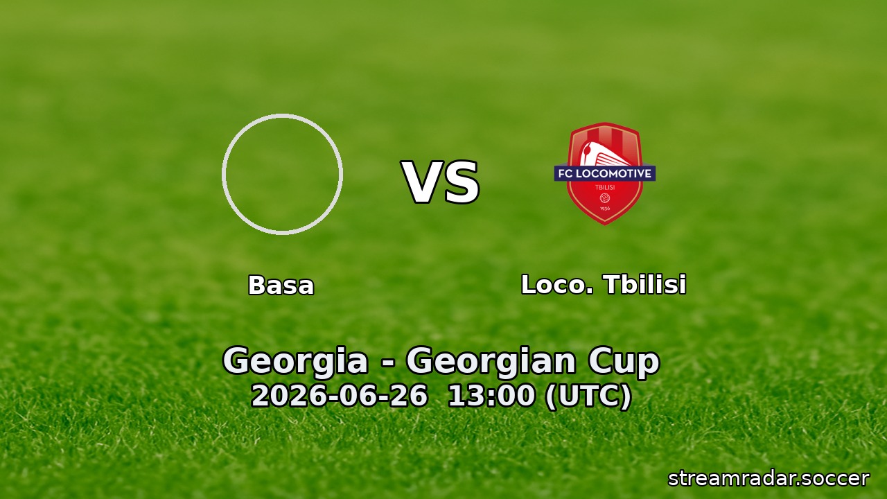 Basa vs Loco. Tbilisi