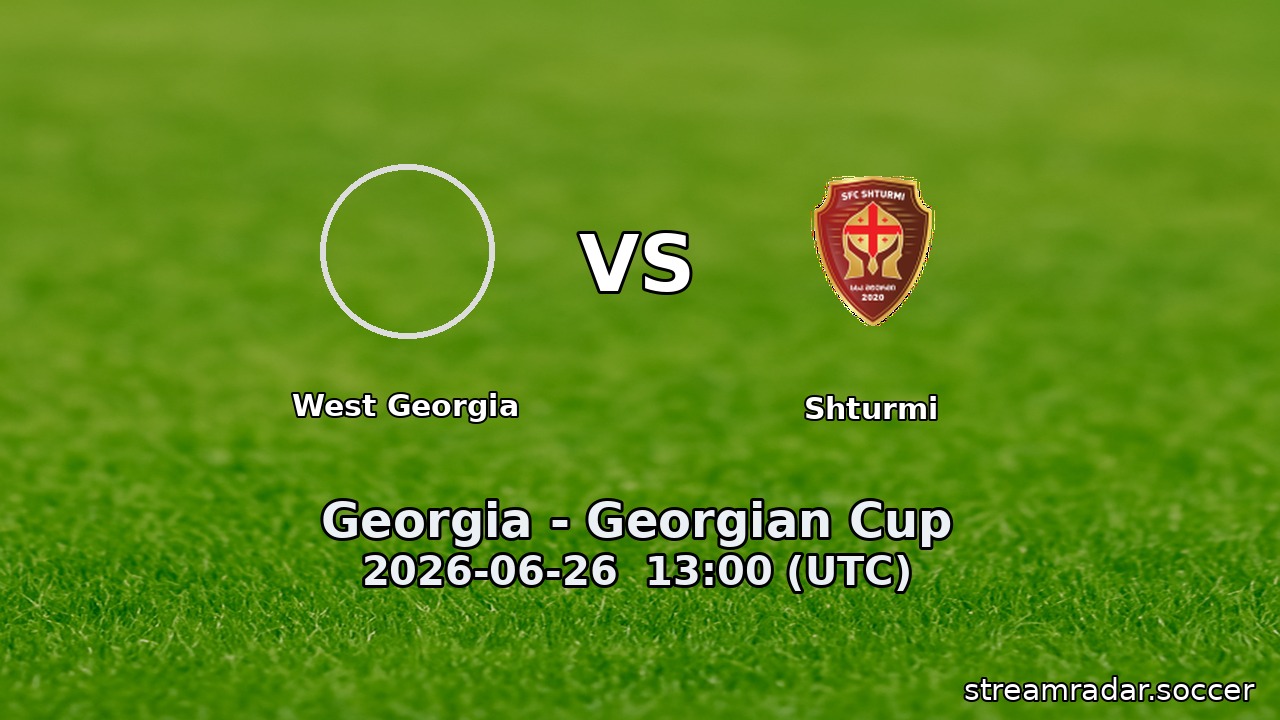 West Georgia vs Shturmi