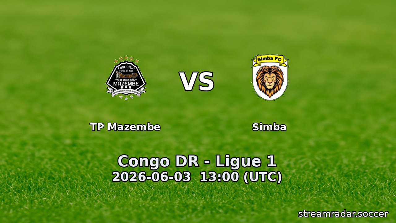 TP Mazembe vs Simba