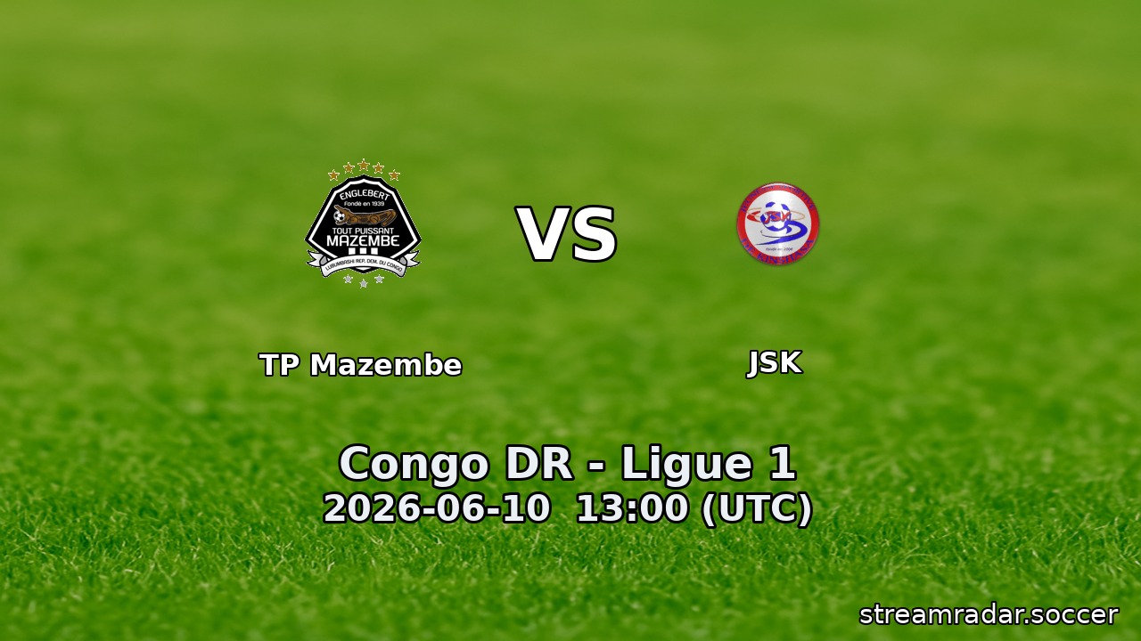 TP Mazembe vs JSK