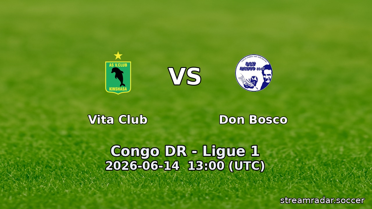 Vita Club vs Don Bosco