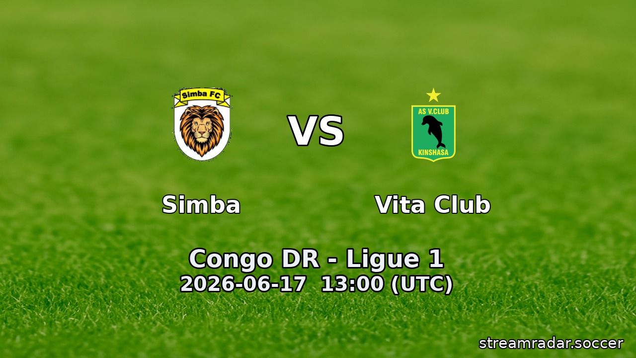Simba vs Vita Club