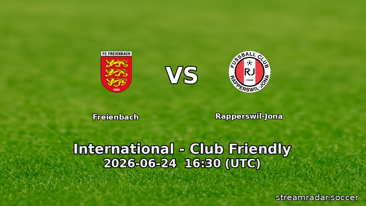 Freienbach vs Rapperswil-Jona