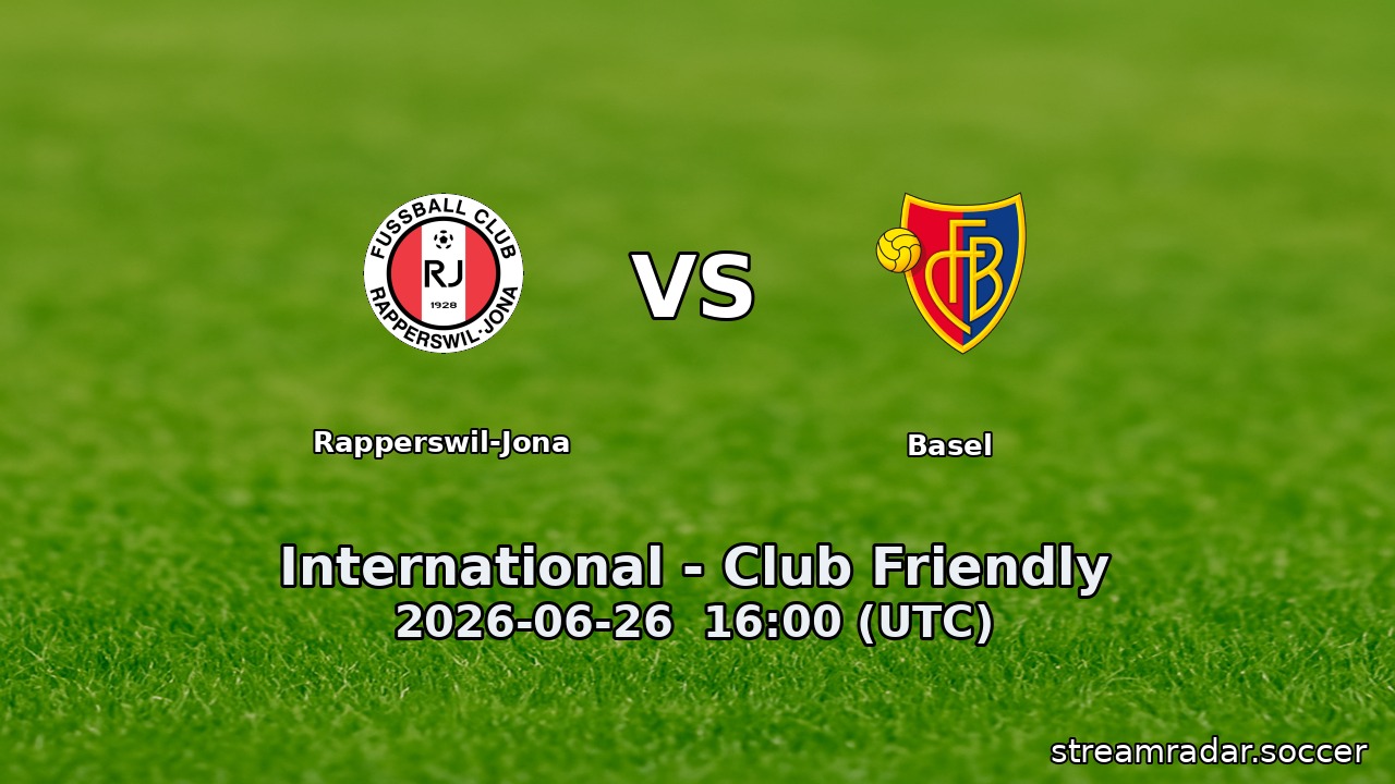 Rapperswil-Jona vs Basel