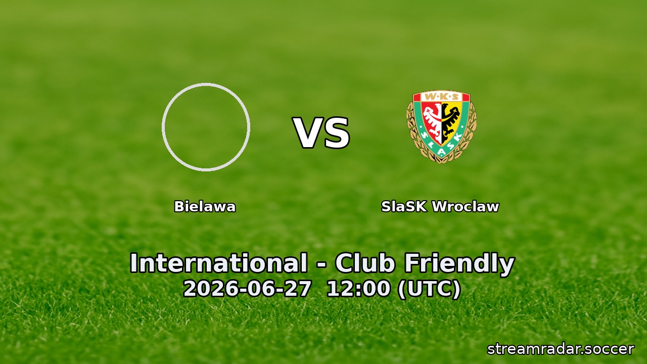 Bielawa vs SlaSK Wroclaw