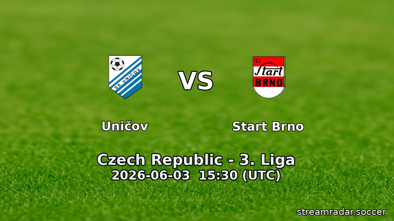 Uničov vs Start Brno